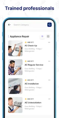 Afinity Maintenance Service android App screenshot 4